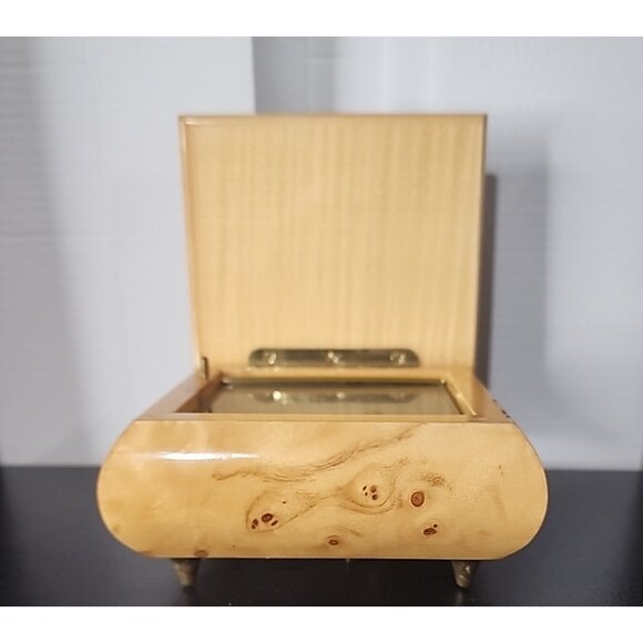 REUGE Vintage Swiss Wood lacquered musical box Pachelbel Canon classical music - Picture 5 of 8